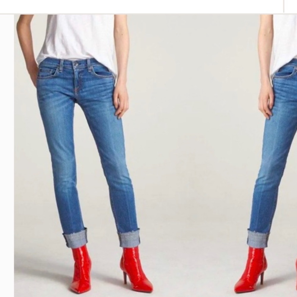 Rag & Bone Dre Jeans Dre Low Rise Slim Fit Jeans